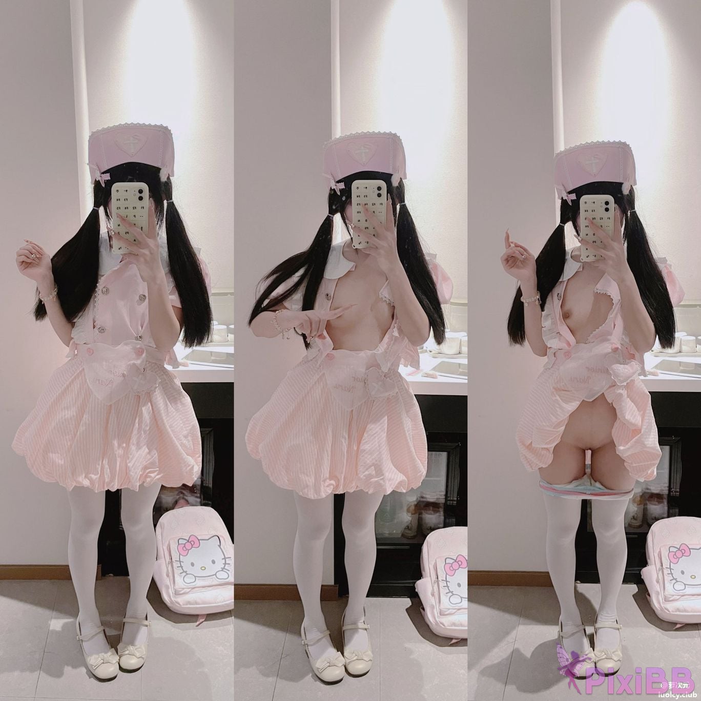 OtherXXX puppy pvq Xiaoyijiang Top small breasts double ponytail loli Fund owner sex subscription PixiBB.COM 217