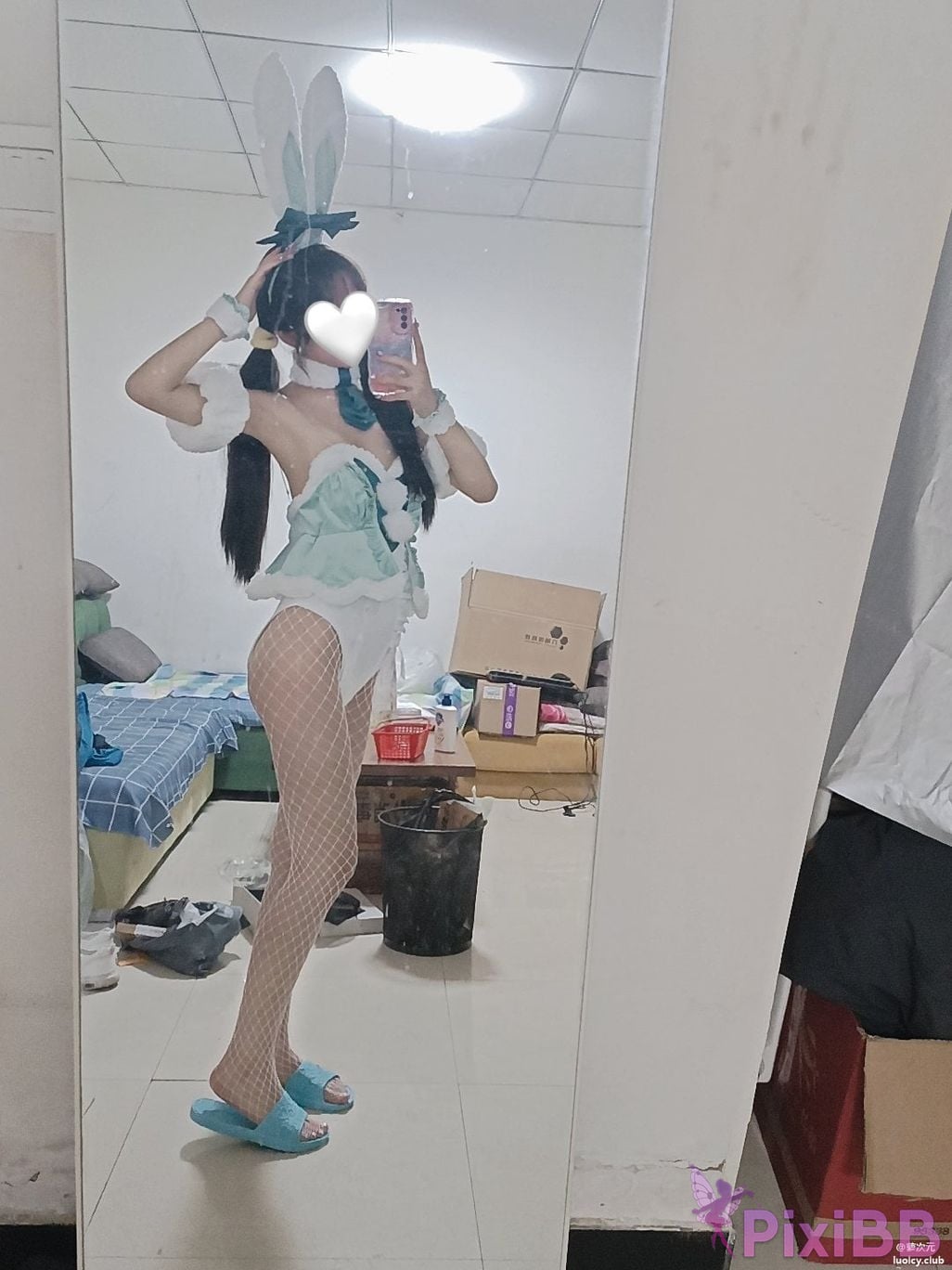 OtherXXX puppy pvq Xiaoyijiang Top small breasts double ponytail loli Fund owner sex subscription PixiBB.COM 292
