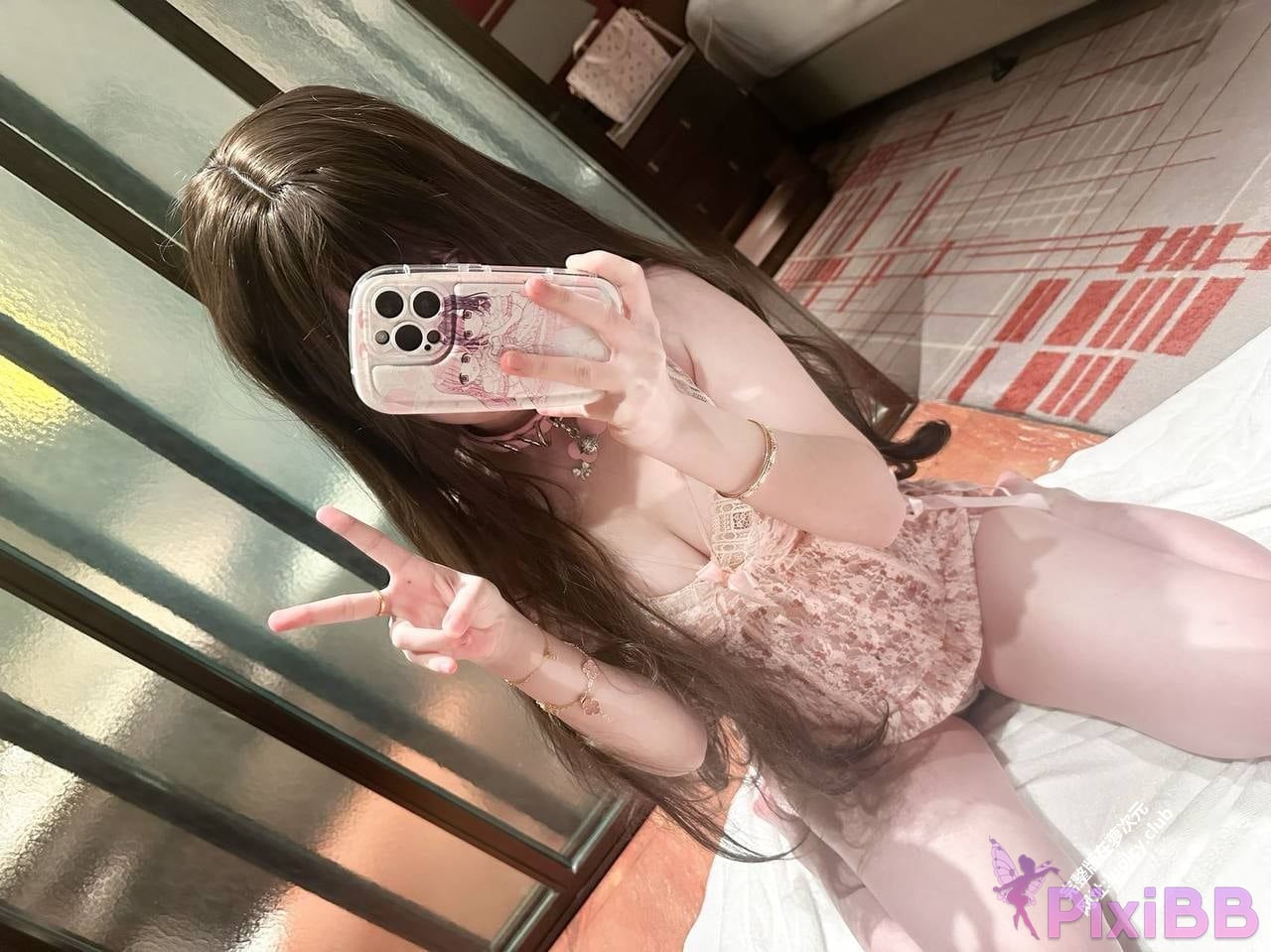 OtherXXX tianjiang little mango Lo Skirt masturbating in the mirror PixiBB.COM 003