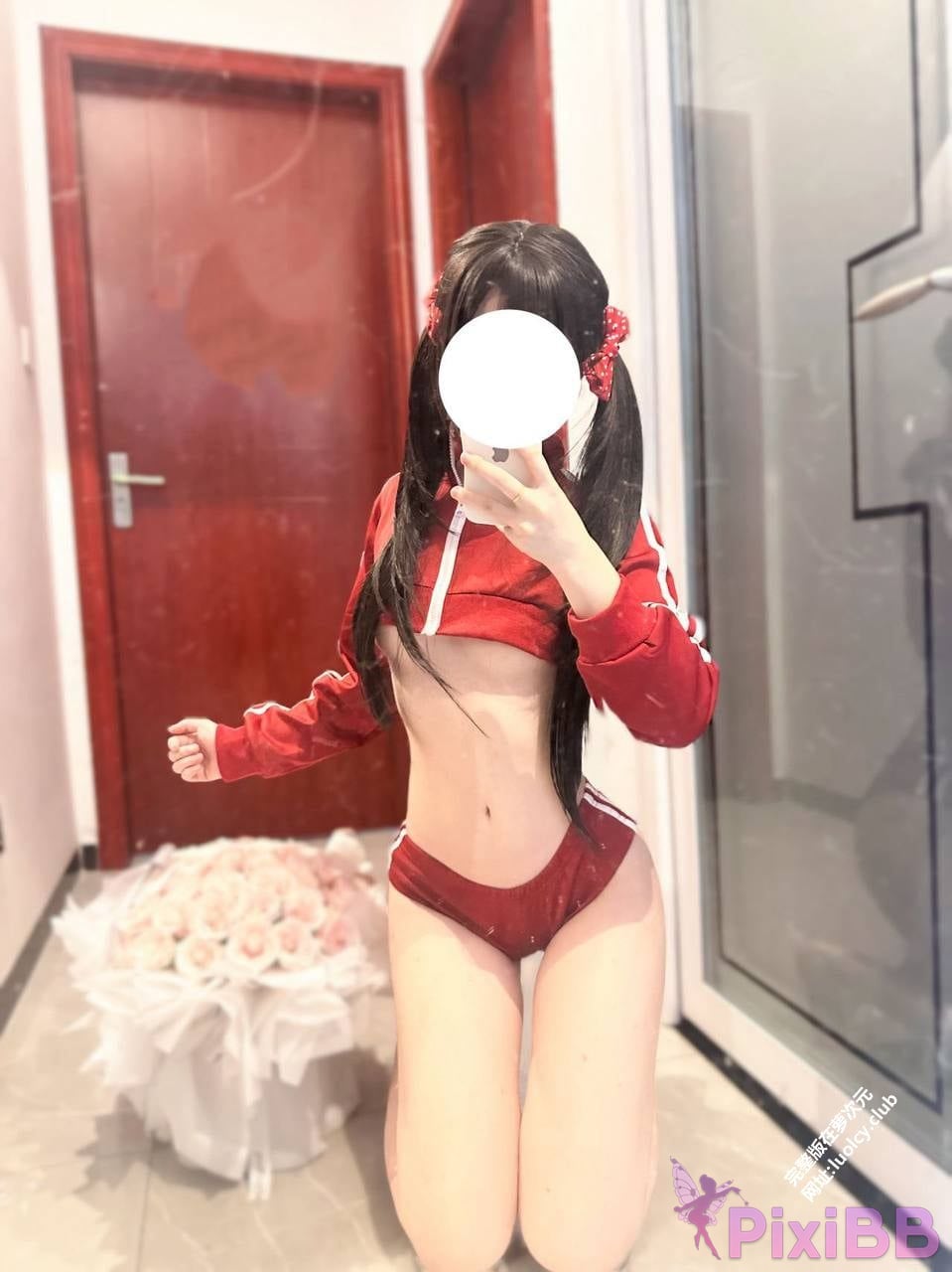 OtherXXX tianjiang little mango Lo Skirt masturbating in the mirror PixiBB.COM 016