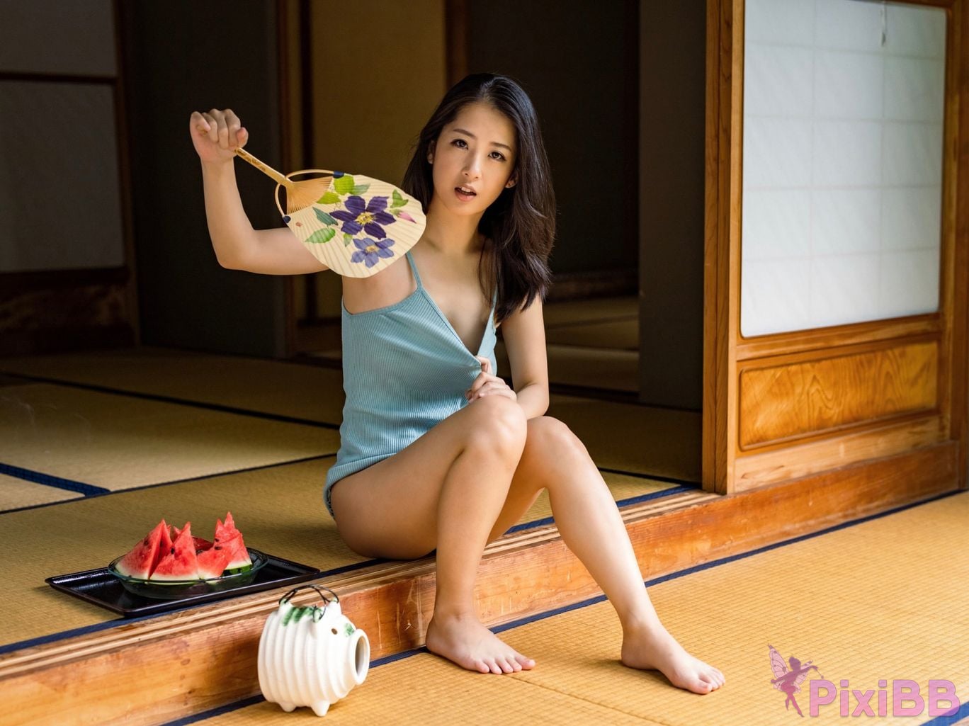 Japanese Idol Satomi Suzuki Official gravure photo book Libido Get fucked by a ladys sexual desire PixiBB.COM 012