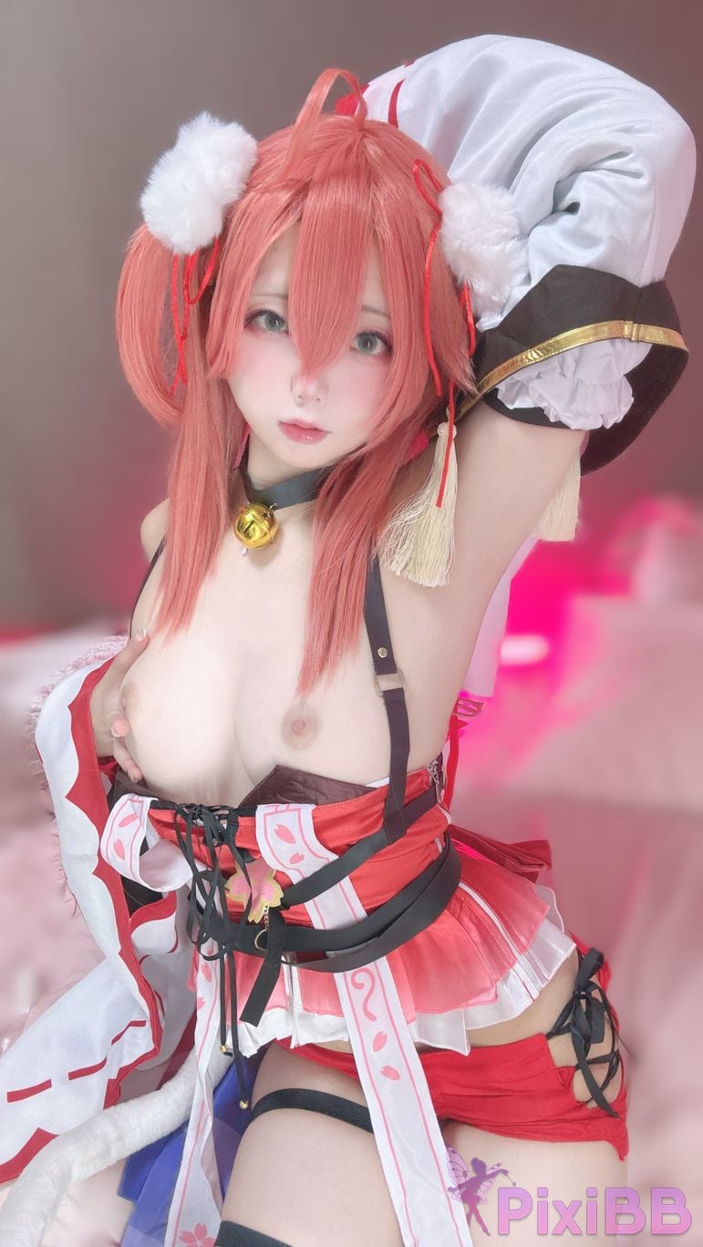 Cosplayer chuchu 004 Miko Sakura PixiBB.COM 011