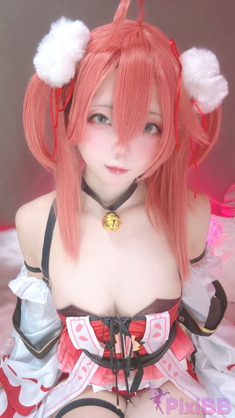 Cosplayer chuchu 004 Miko Sakura PixiBB.COM 019