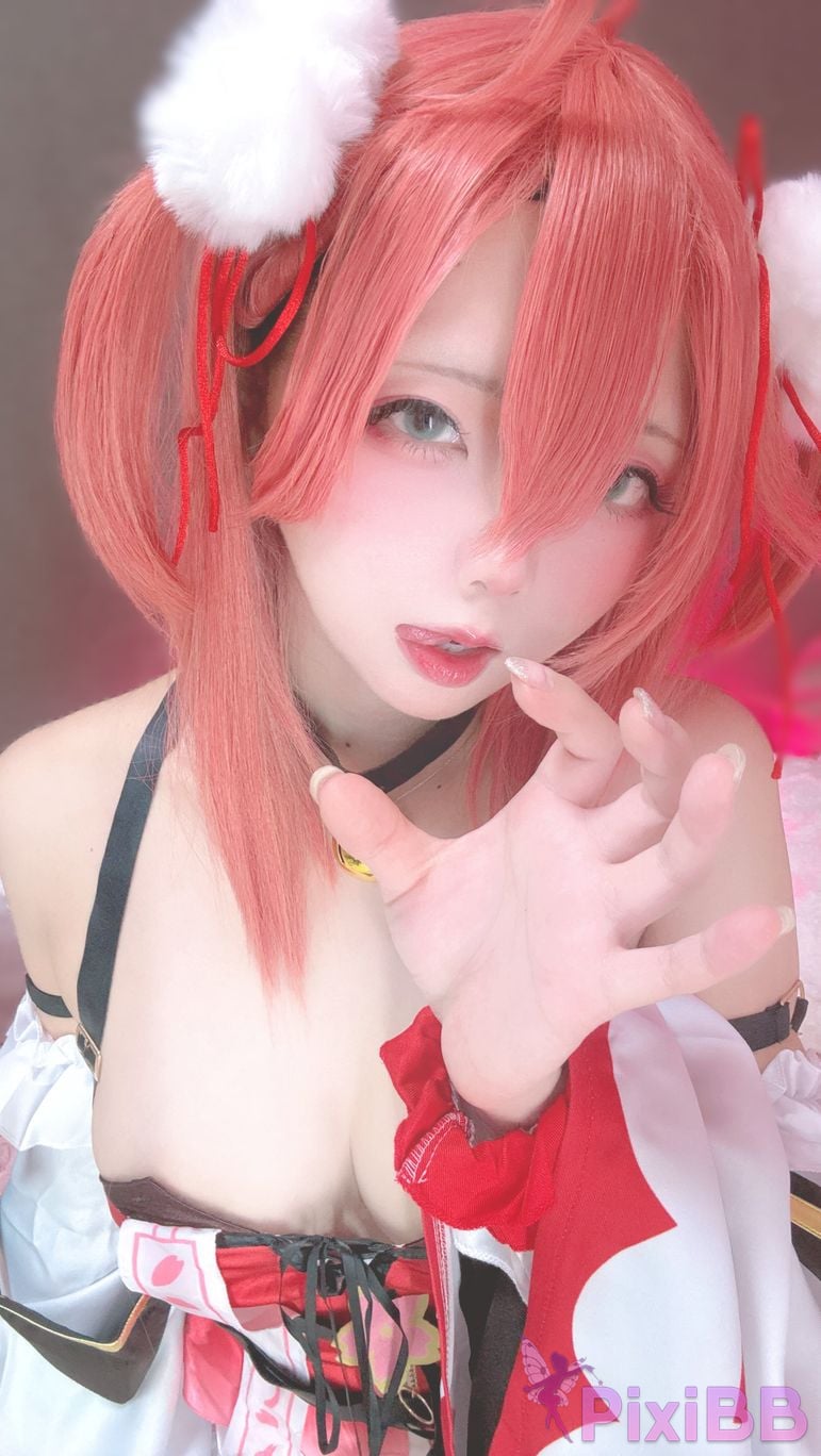 Cosplayer chuchu 004 Miko Sakura PixiBB.COM 026