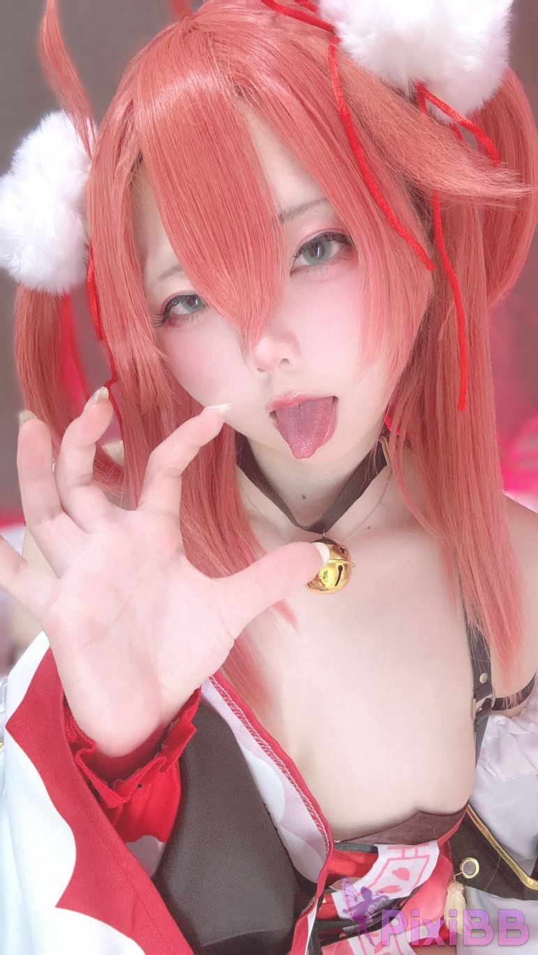 Cosplayer chuchu 004 Miko Sakura PixiBB.COM 027