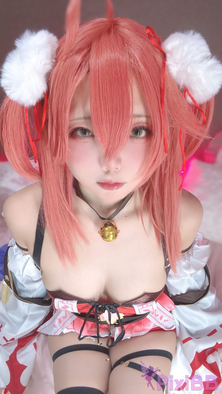 Cosplayer chuchu 004 Miko Sakura PixiBB.COM 043