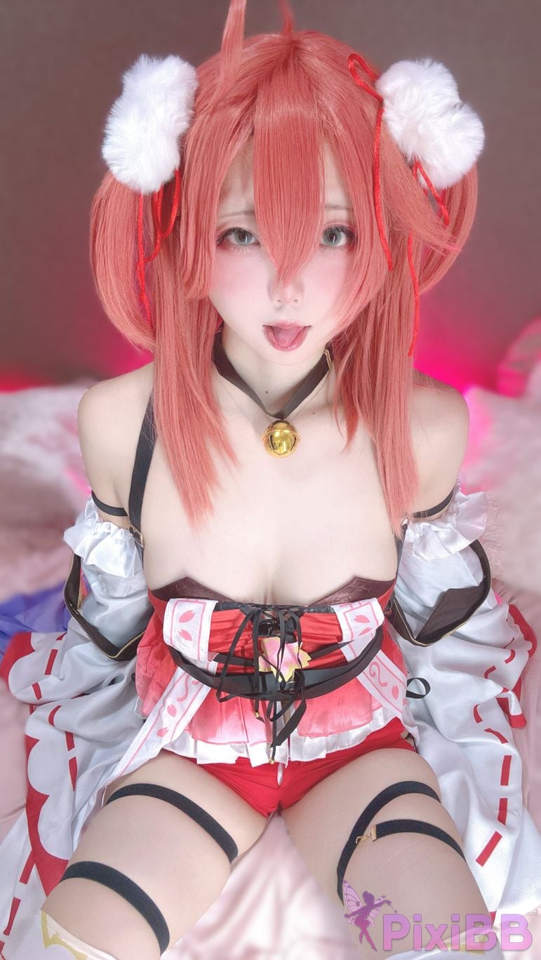 Cosplayer chuchu 004 Miko Sakura PixiBB.COM 046