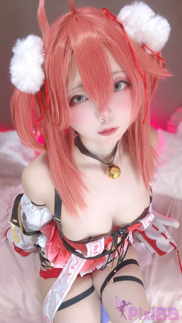 Cosplayer chuchu 004 Miko Sakura PixiBB.COM 049