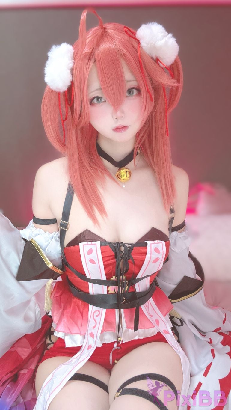 Cosplayer chuchu 004 Miko Sakura PixiBB.COM 078