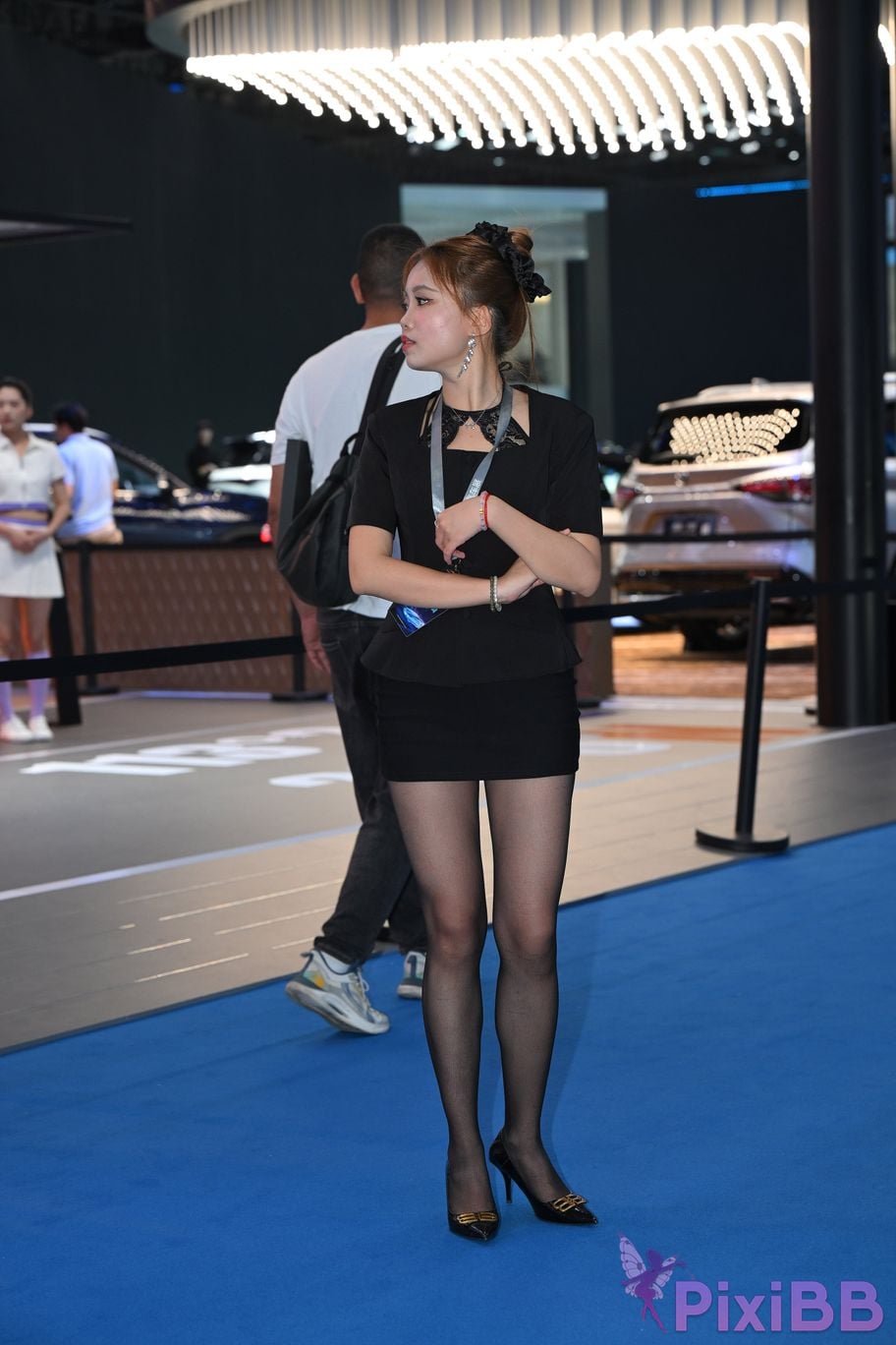 Featured Street Photography Works No.5919 Black skirt and stockings OL PixiBB.COM 033