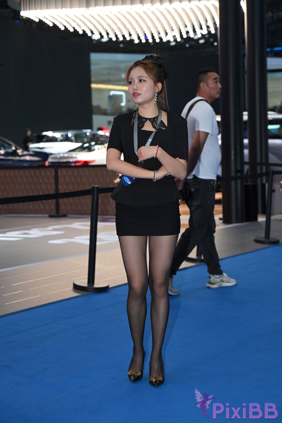 Featured Street Photography Works No.5919 Black skirt and stockings OL PixiBB.COM 037