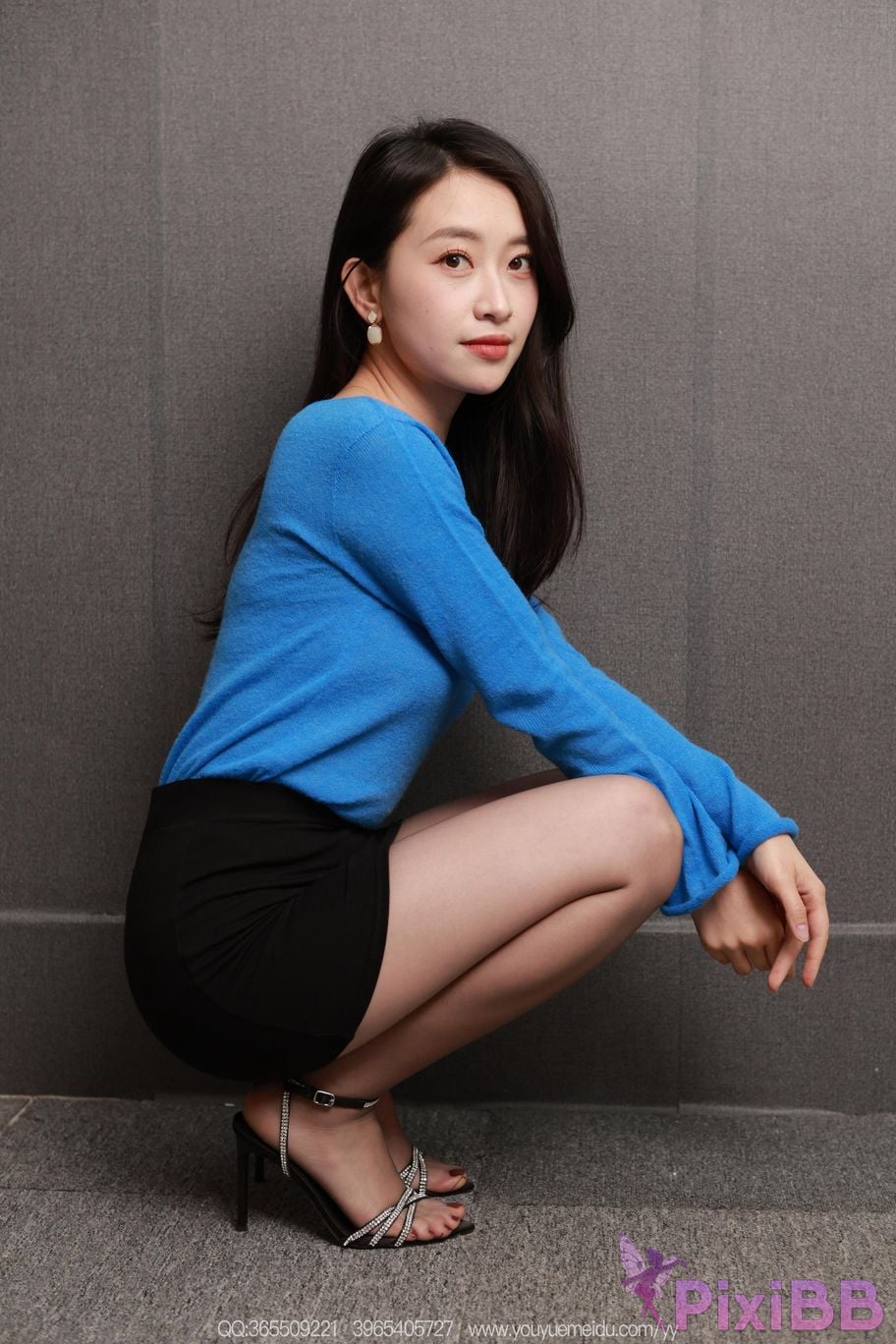 IESS Unconventional Interests No.2302 Xiaojie Goddess in Blue superior PixiBB.COM 024