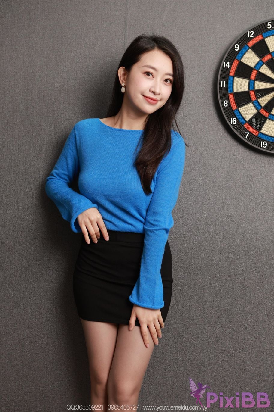 IESS Unconventional Interests No.2302 Xiaojie Goddess in Blue superior PixiBB.COM 054