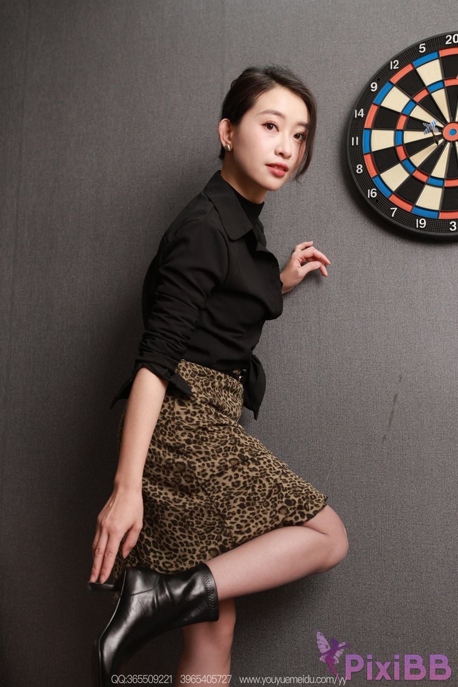IESS Unconventional Interests No.2312 Xiaojie Short Leopard Print Boots superior PixiBB.COM 007