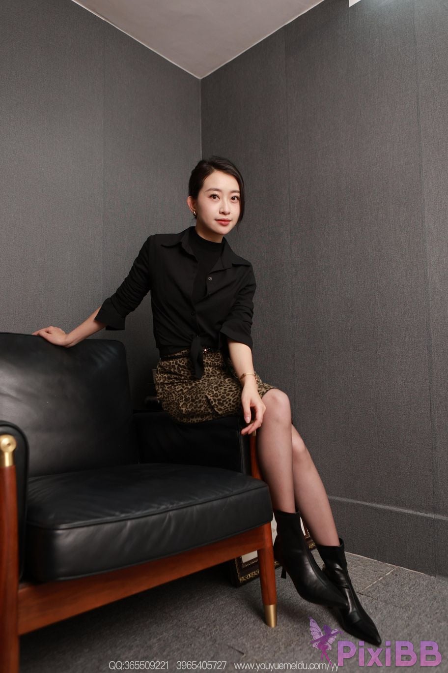 IESS Unconventional Interests No.2312 Xiaojie Short Leopard Print Boots superior PixiBB.COM 014