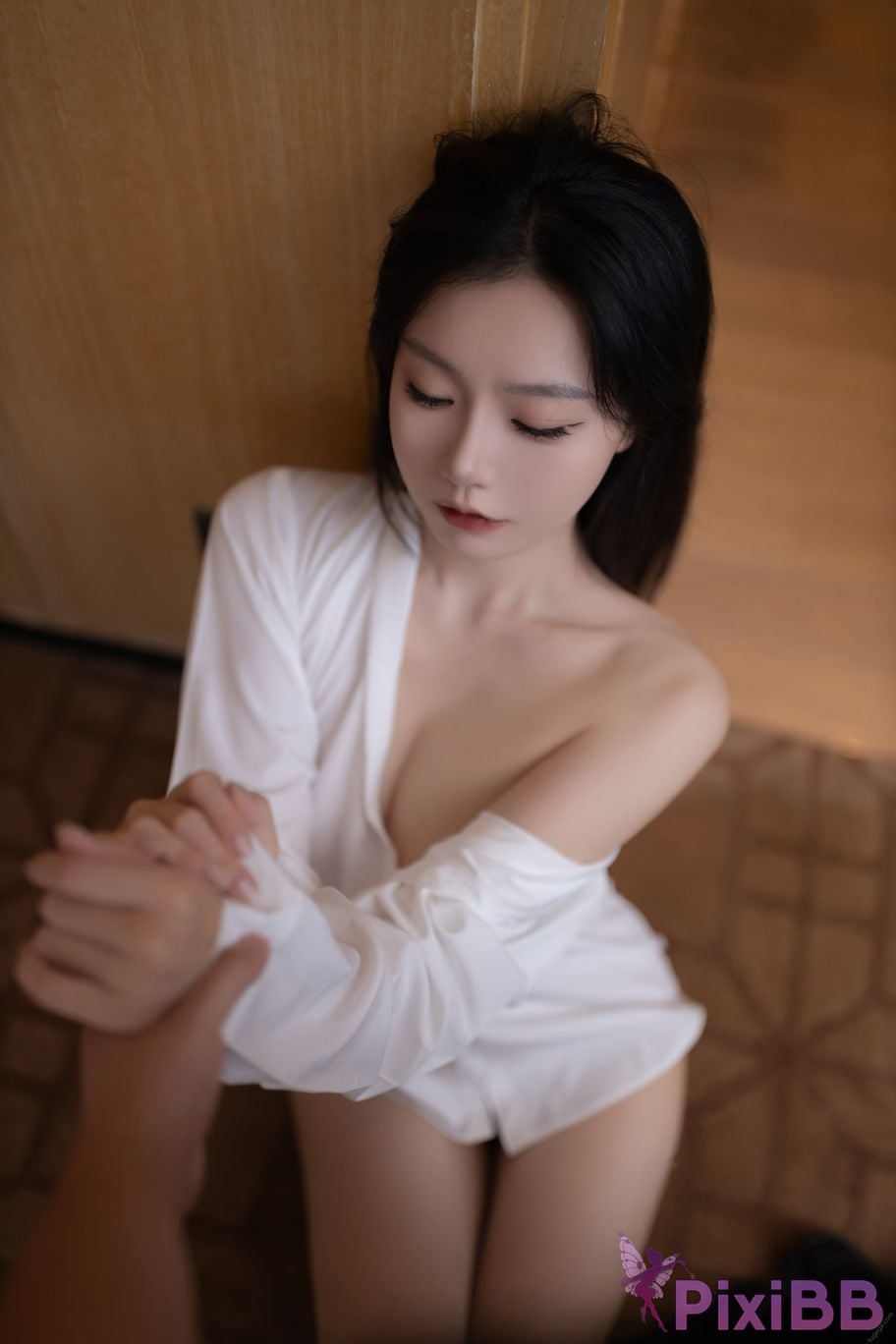 No watermark for in app purchases safely anran white shirt PixiBB.COM 027