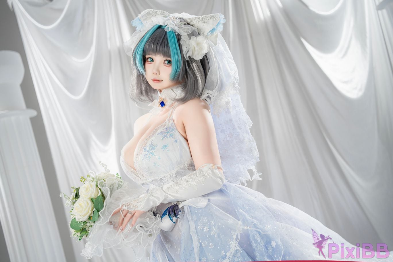 Cosplayer Baoba bei azur lane Cheshire vow to marry PixiBB.COM 005