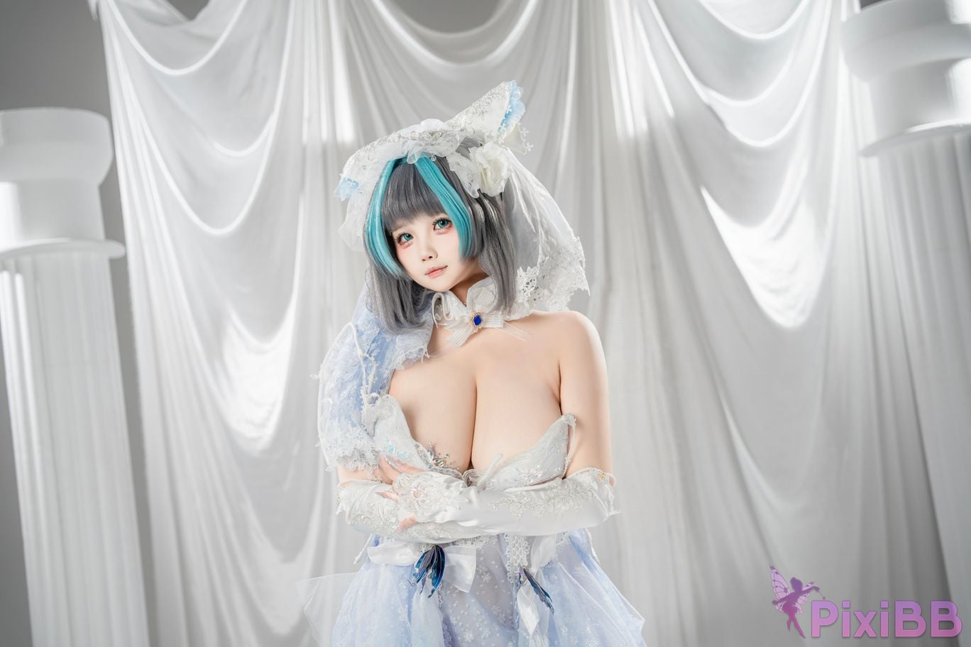 Cosplayer Baoba bei azur lane Cheshire vow to marry PixiBB.COM 014