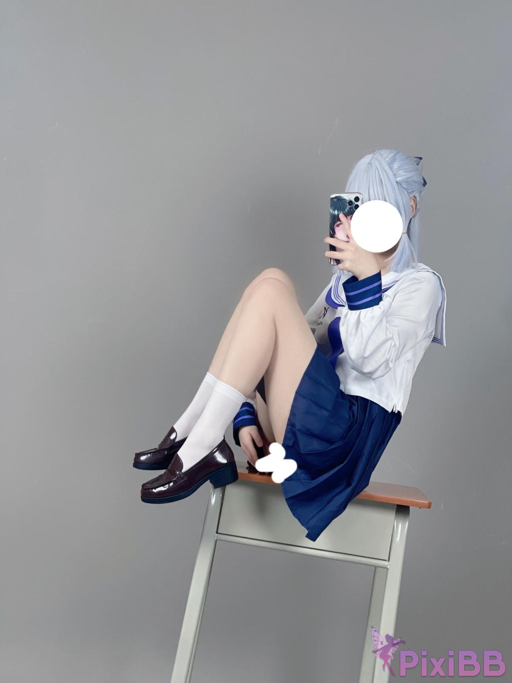 Cosplayer young love Youmeko Genshin Kamisato Ayaka PixiBB.COM 035