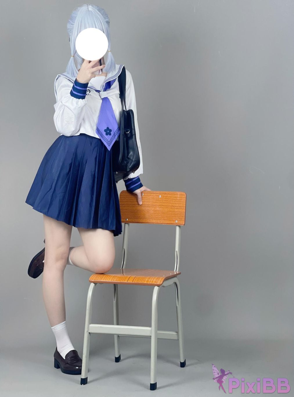 Cosplayer young love Youmeko Genshin Kamisato Ayaka PixiBB.COM 039