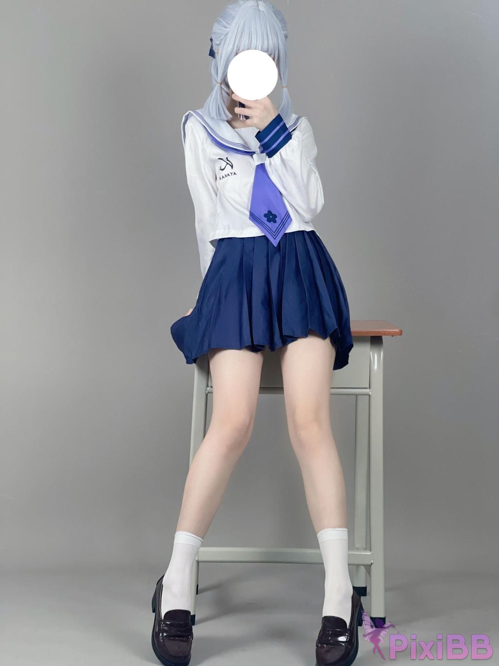 Cosplayer young love Youmeko Genshin Kamisato Ayaka PixiBB.COM 040