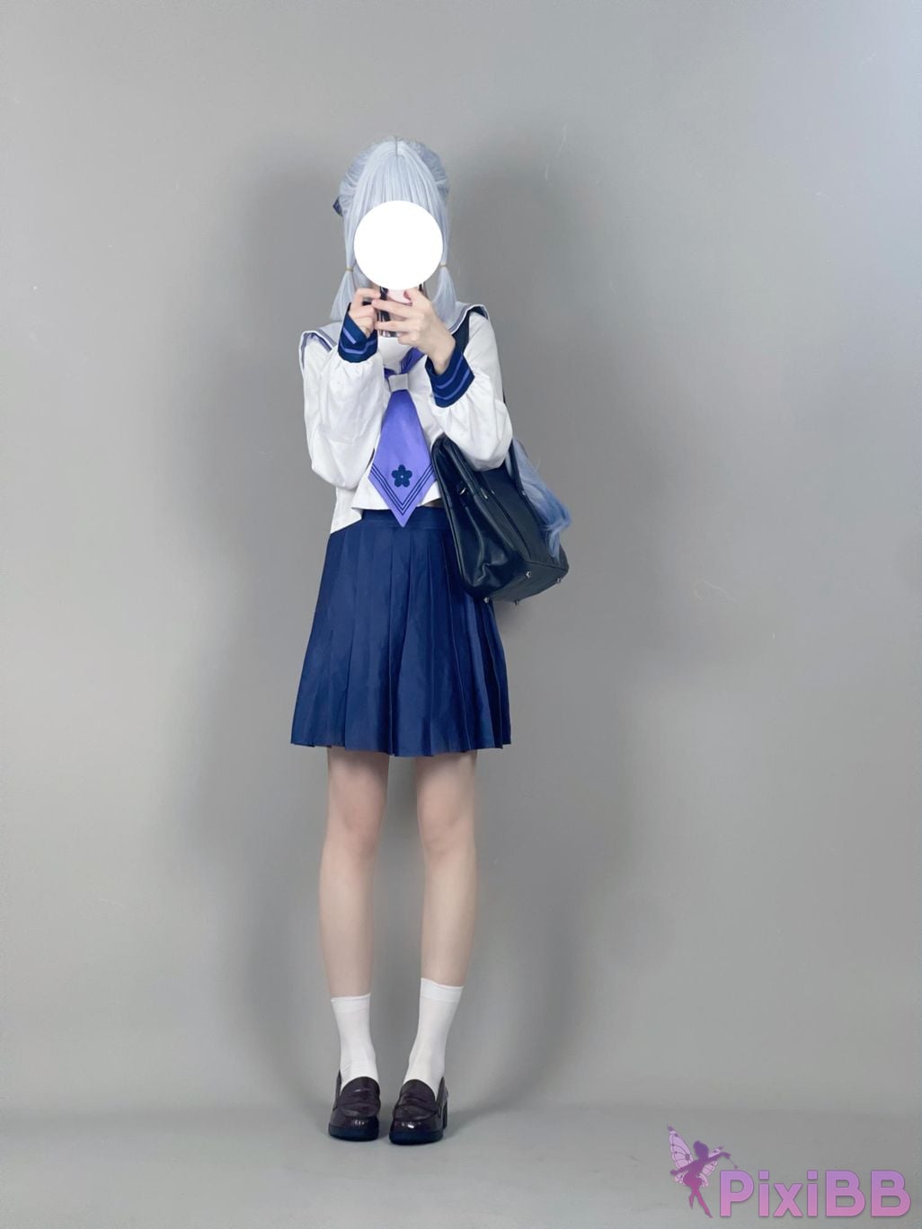 Cosplayer young love Youmeko Genshin Kamisato Ayaka PixiBB.COM 043