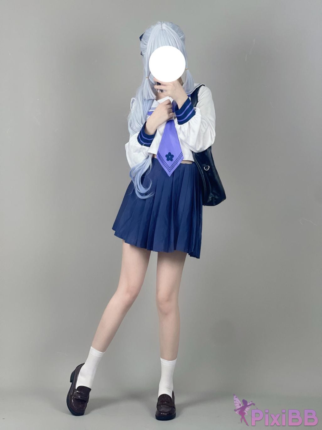 Cosplayer young love Youmeko Genshin Kamisato Ayaka PixiBB.COM 044