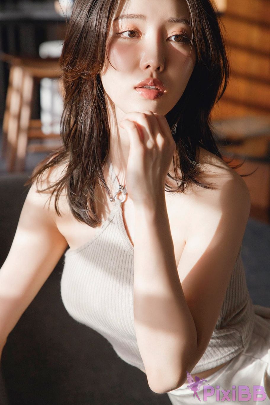 Japanese Idol Kanon Shizaki Kabone digital photo book re unplugged PixiBB.COM 083