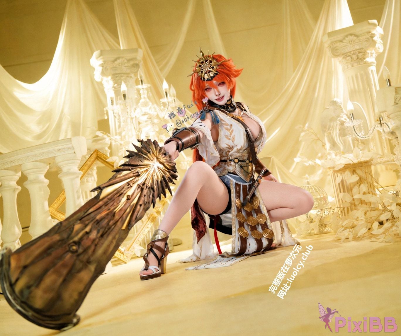 Cosplayer sakurayinF Yingyin Fade Top Big Boobs Welfare Girl PixiBB.COM 020