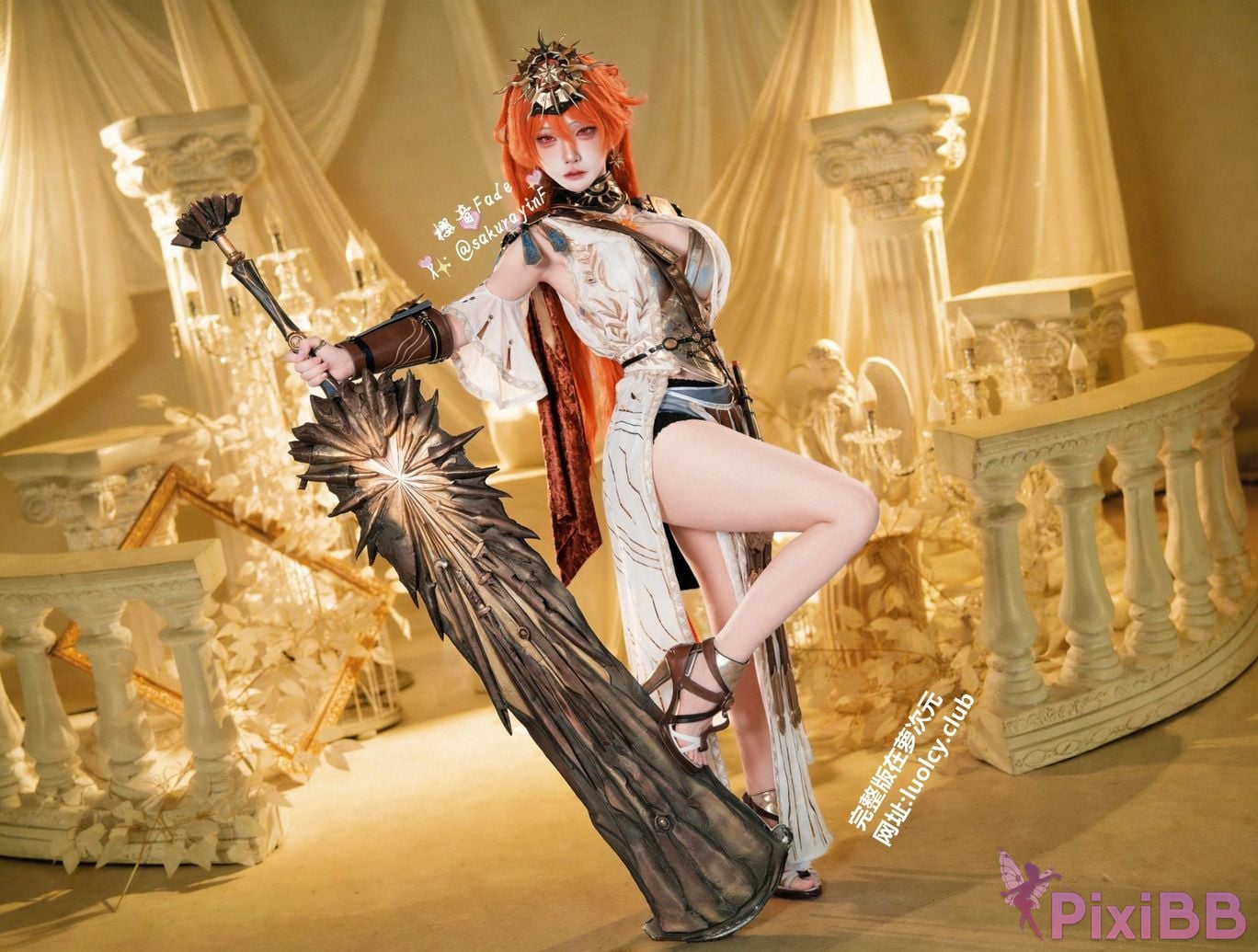 Cosplayer sakurayinF Yingyin Fade Top Big Boobs Welfare Girl PixiBB.COM 022