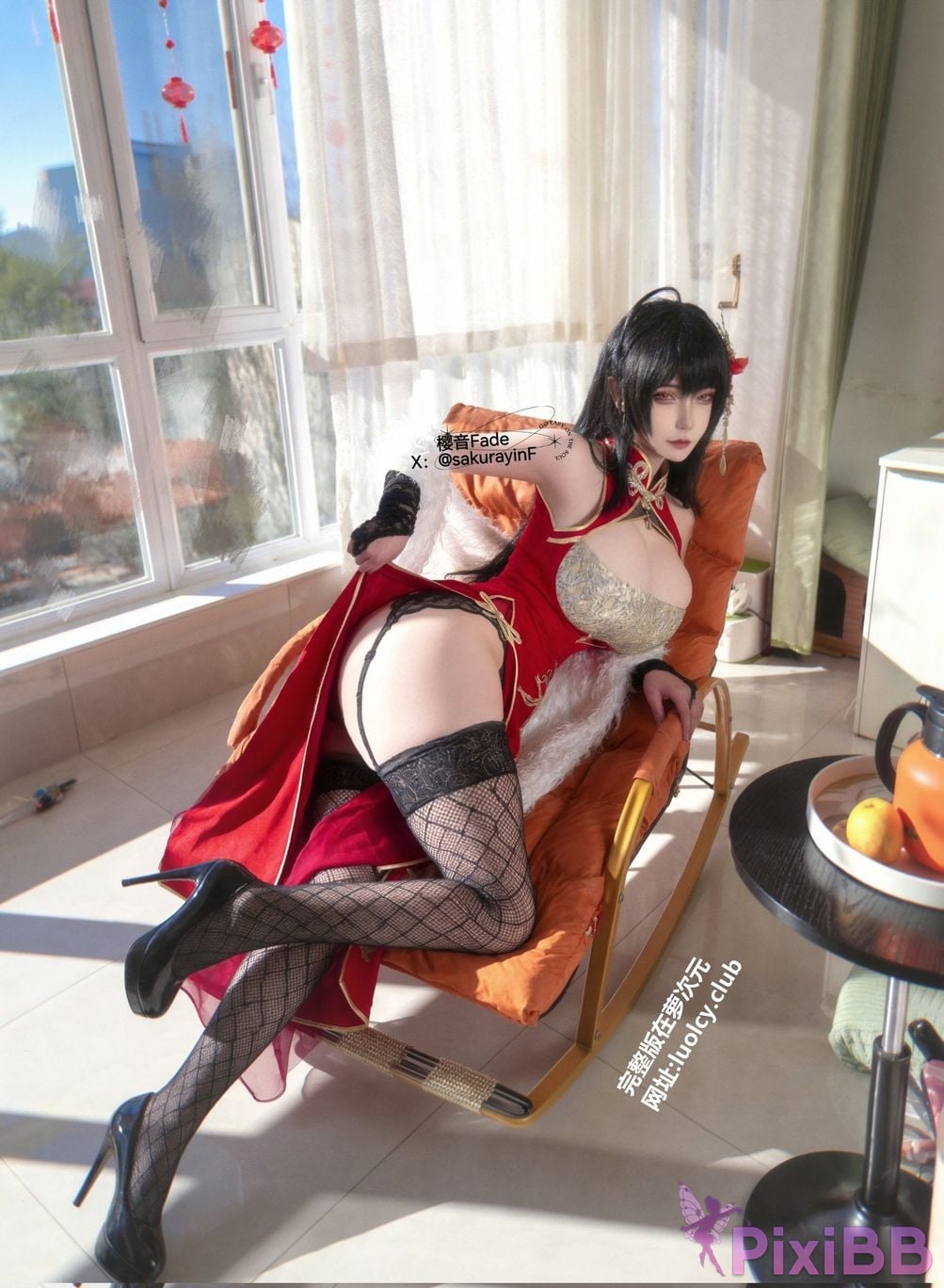 Cosplayer sakurayinF Yingyin Fade Top Big Boobs Welfare Girl PixiBB.COM 036