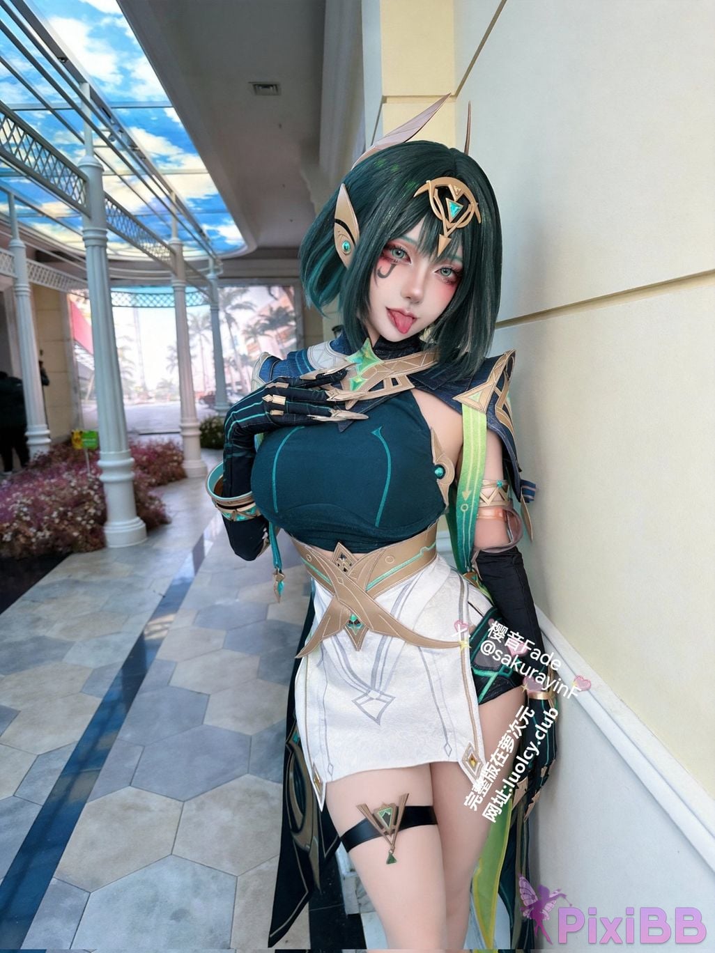 Cosplayer sakurayinF Yingyin Fade Top Big Boobs Welfare Girl PixiBB.COM 051