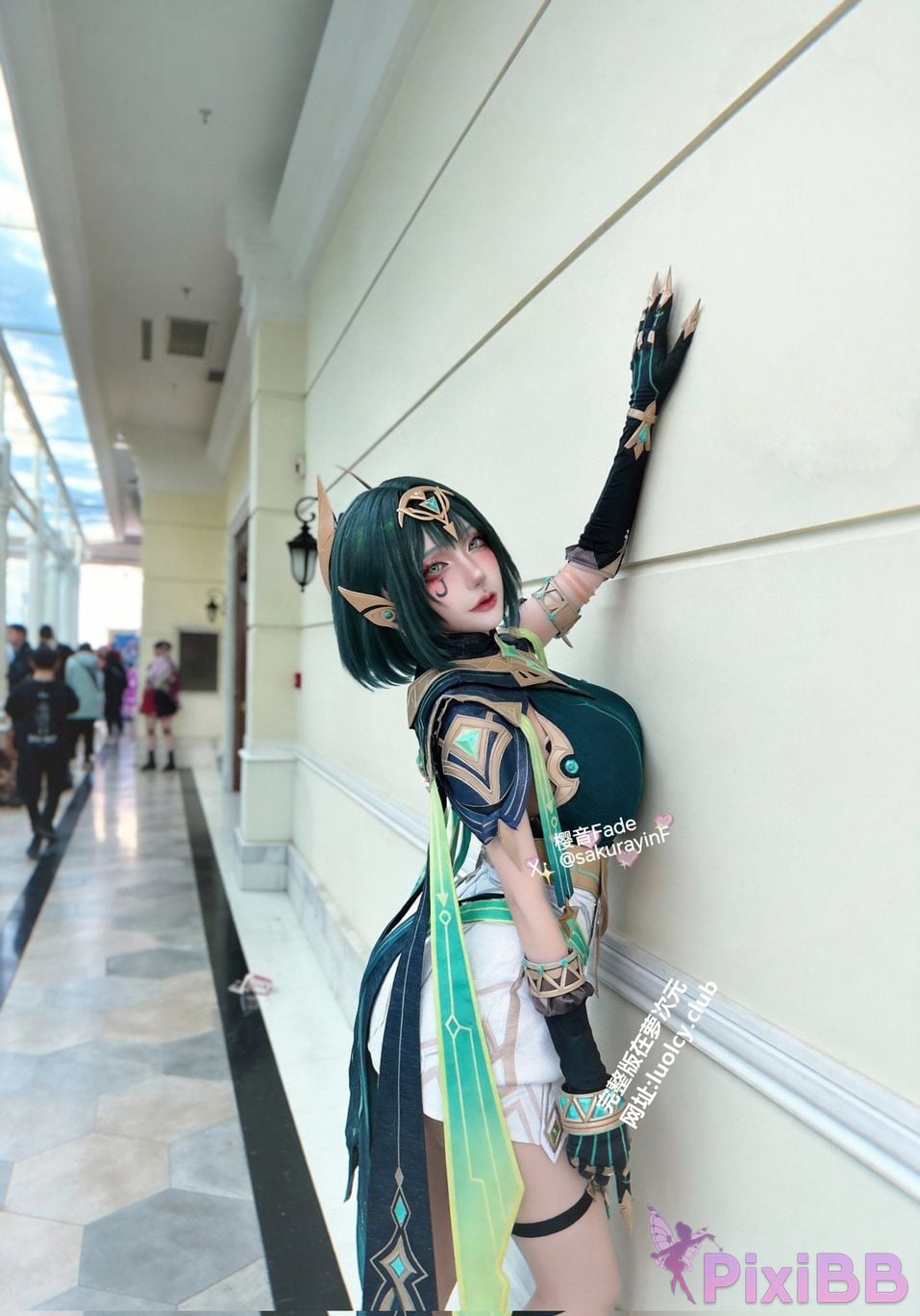 Cosplayer sakurayinF Yingyin Fade Top Big Boobs Welfare Girl PixiBB.COM 052