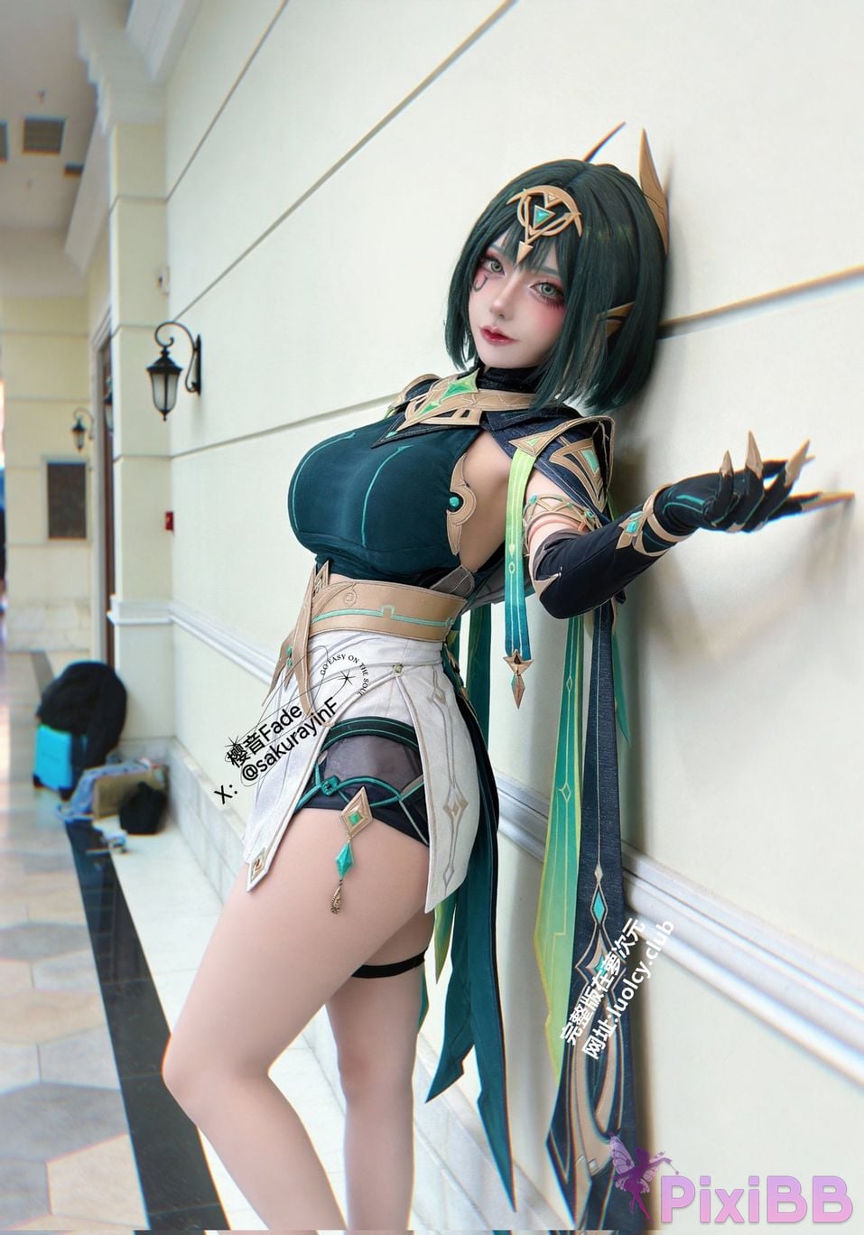Cosplayer sakurayinF Yingyin Fade Top Big Boobs Welfare Girl PixiBB.COM 053