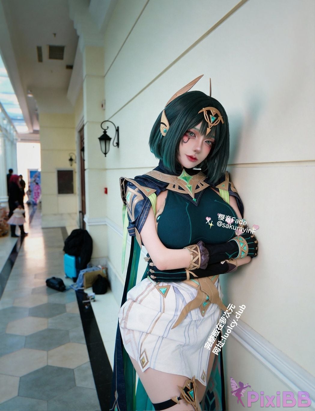 Cosplayer sakurayinF Yingyin Fade Top Big Boobs Welfare Girl PixiBB.COM 054