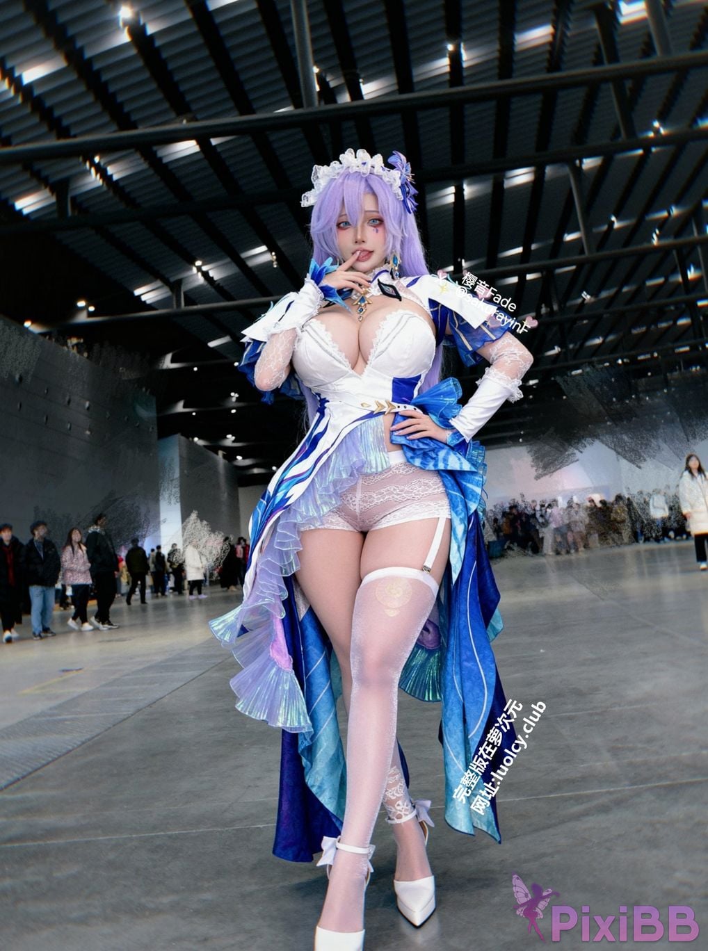 Cosplayer sakurayinF Yingyin Fade Top Big Boobs Welfare Girl PixiBB.COM 084