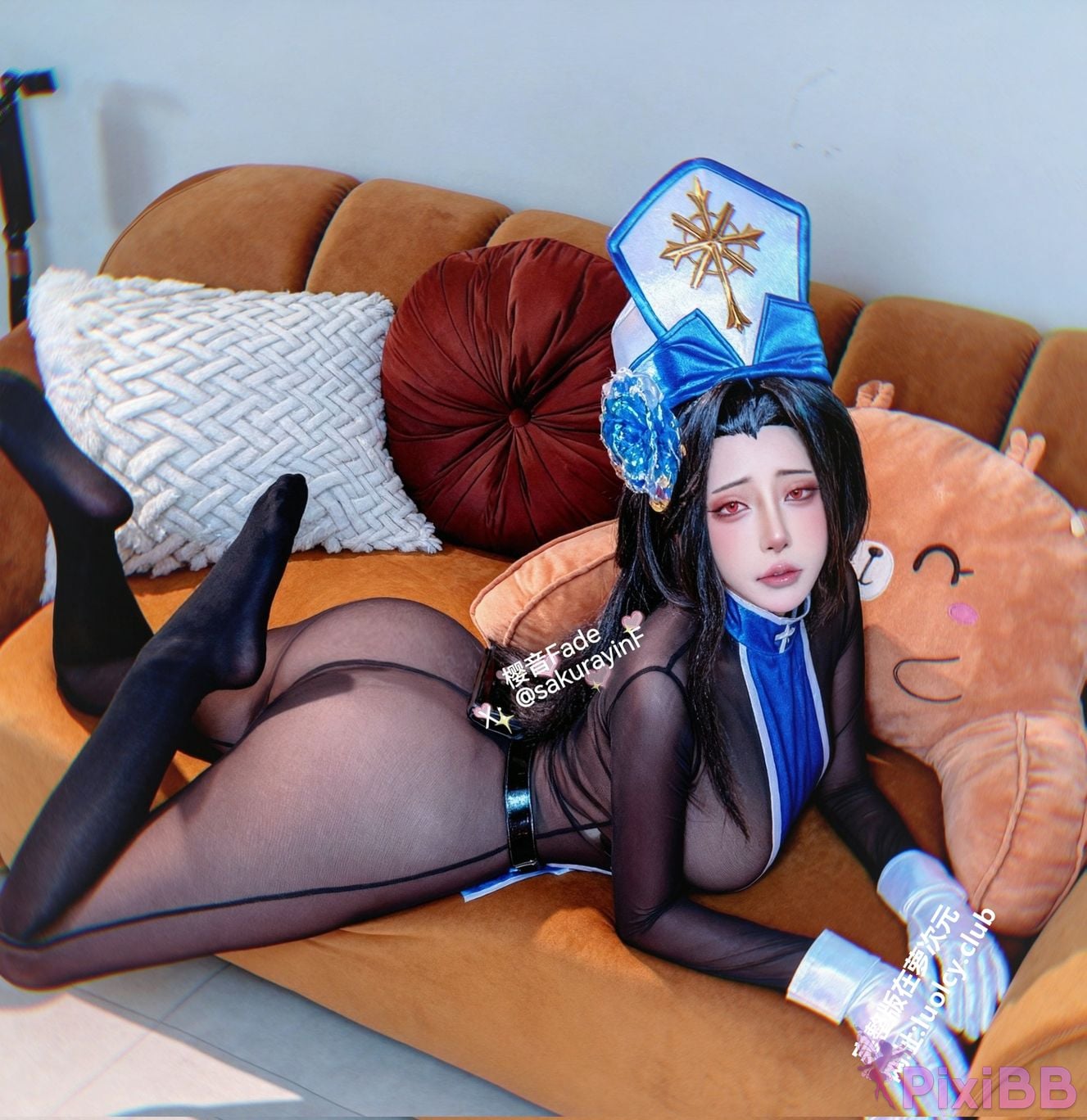 Cosplayer sakurayinF Yingyin Fade Top Big Boobs Welfare Girl PixiBB.COM 105