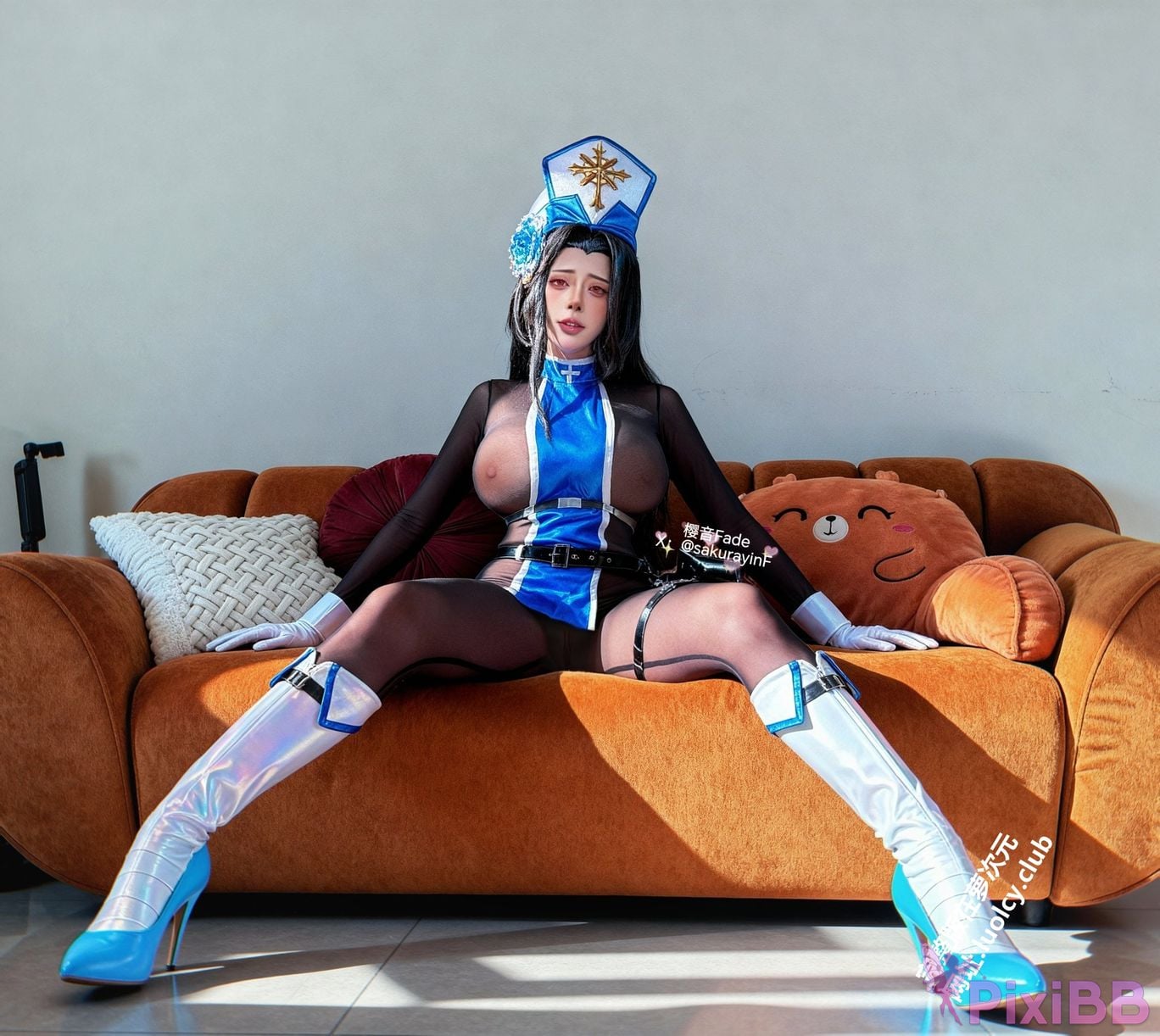 Cosplayer sakurayinF Yingyin Fade Top Big Boobs Welfare Girl PixiBB.COM 113