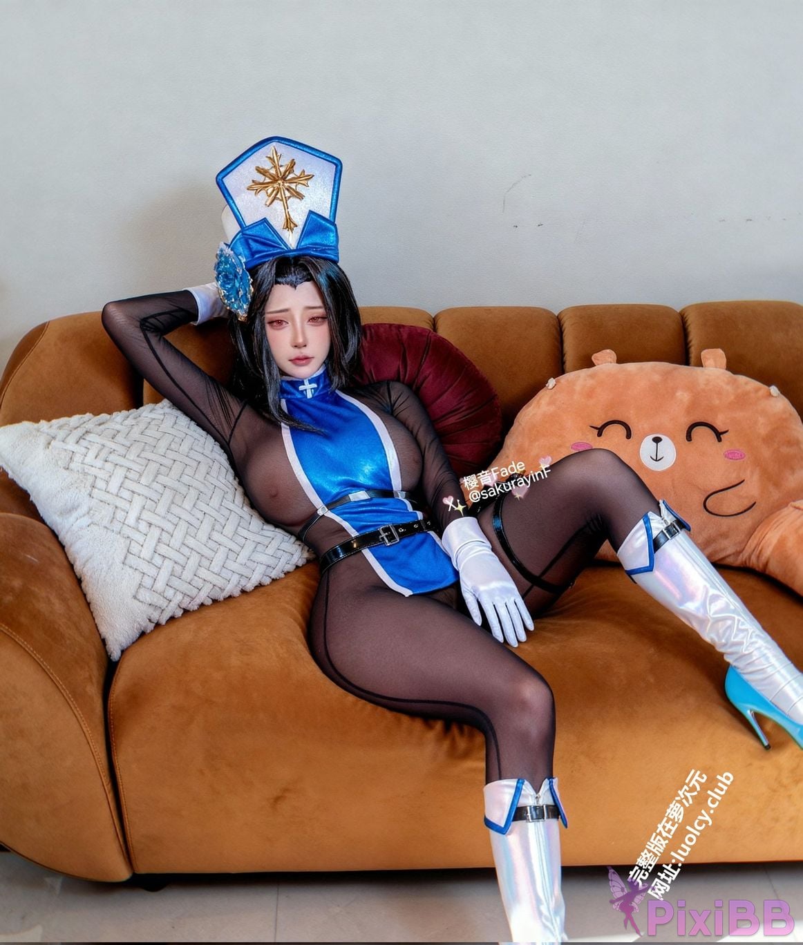 Cosplayer sakurayinF Yingyin Fade Top Big Boobs Welfare Girl PixiBB.COM 116