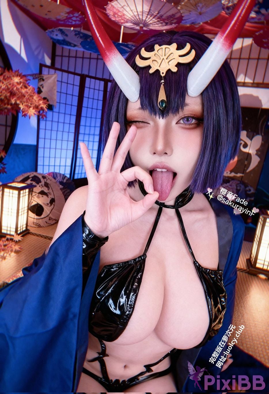 Cosplayer sakurayinF Yingyin Fade Top Big Boobs Welfare Girl PixiBB.COM 128