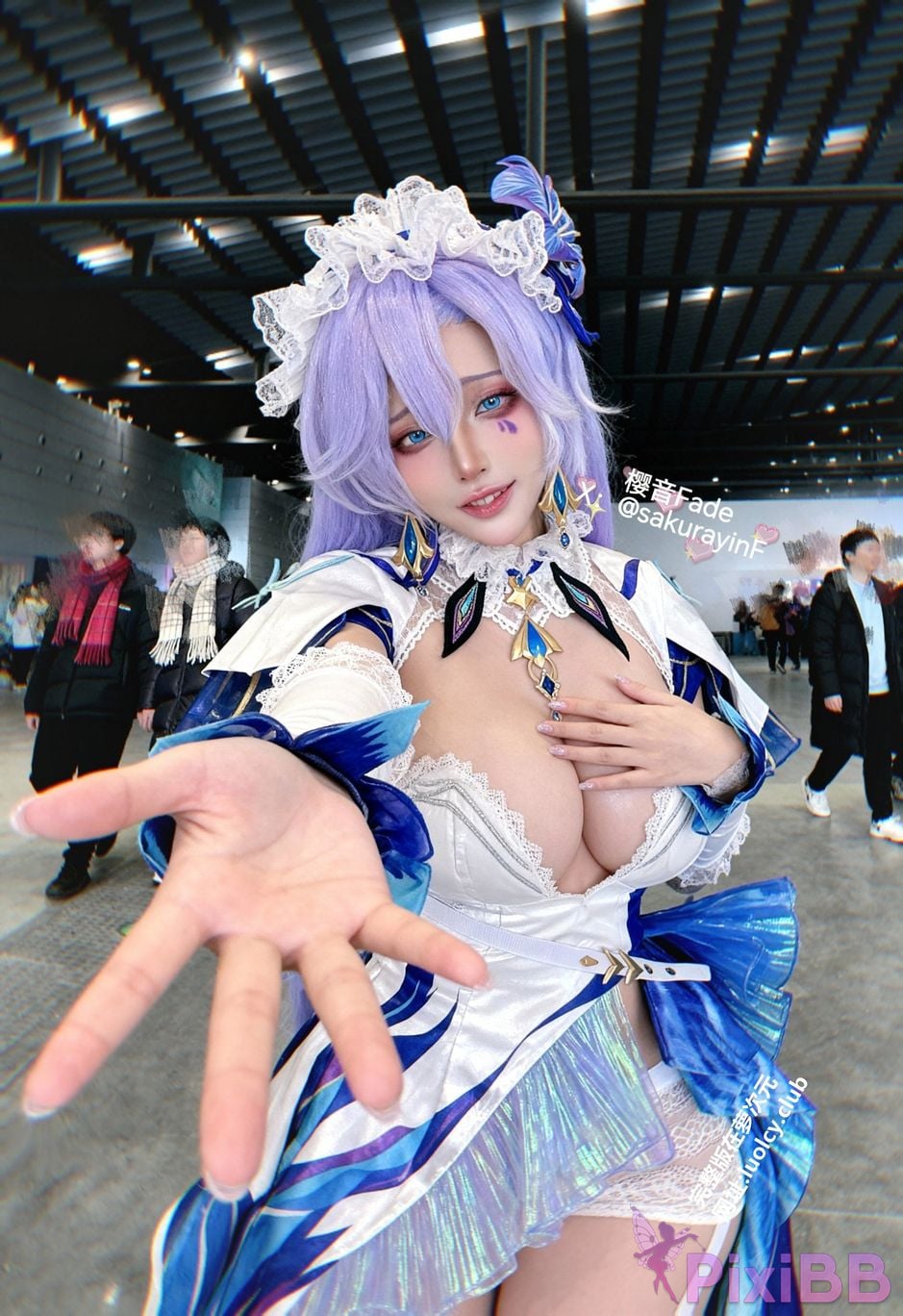 Cosplayer sakurayinF Yingyin Fade Top Big Boobs Welfare Girl PixiBB.COM 152