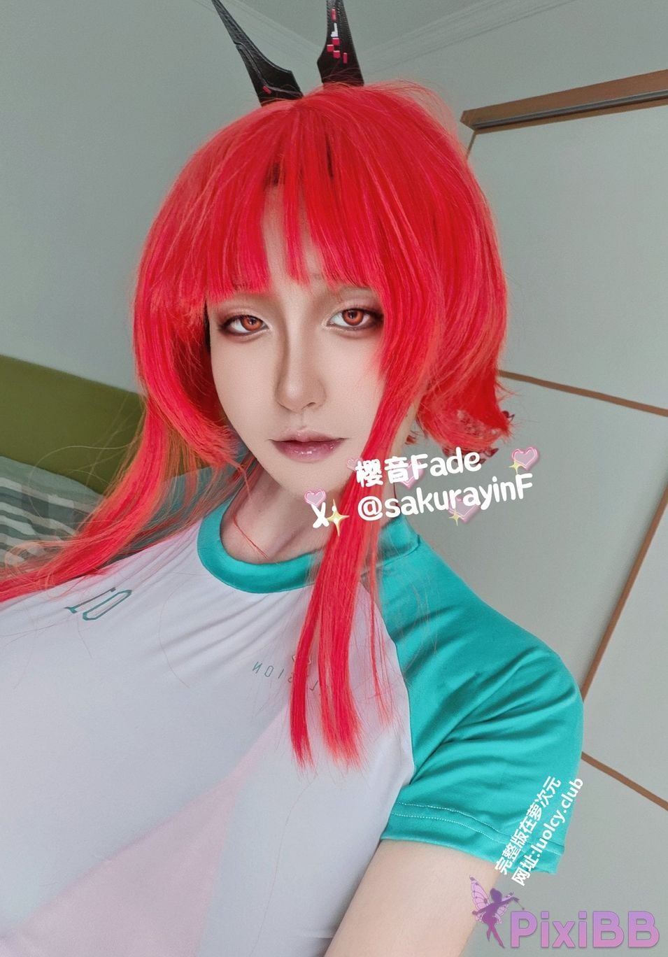 Cosplayer sakurayinF Yingyin Fade Top Big Boobs Welfare Girl PixiBB.COM 217