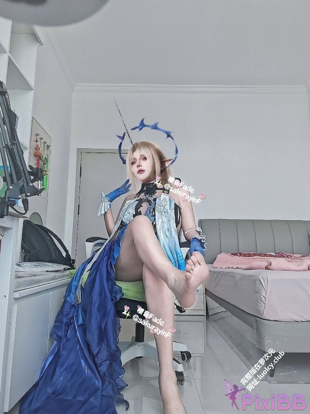 Cosplayer sakurayinF Yingyin Fade Top Big Boobs Welfare Girl PixiBB.COM 270