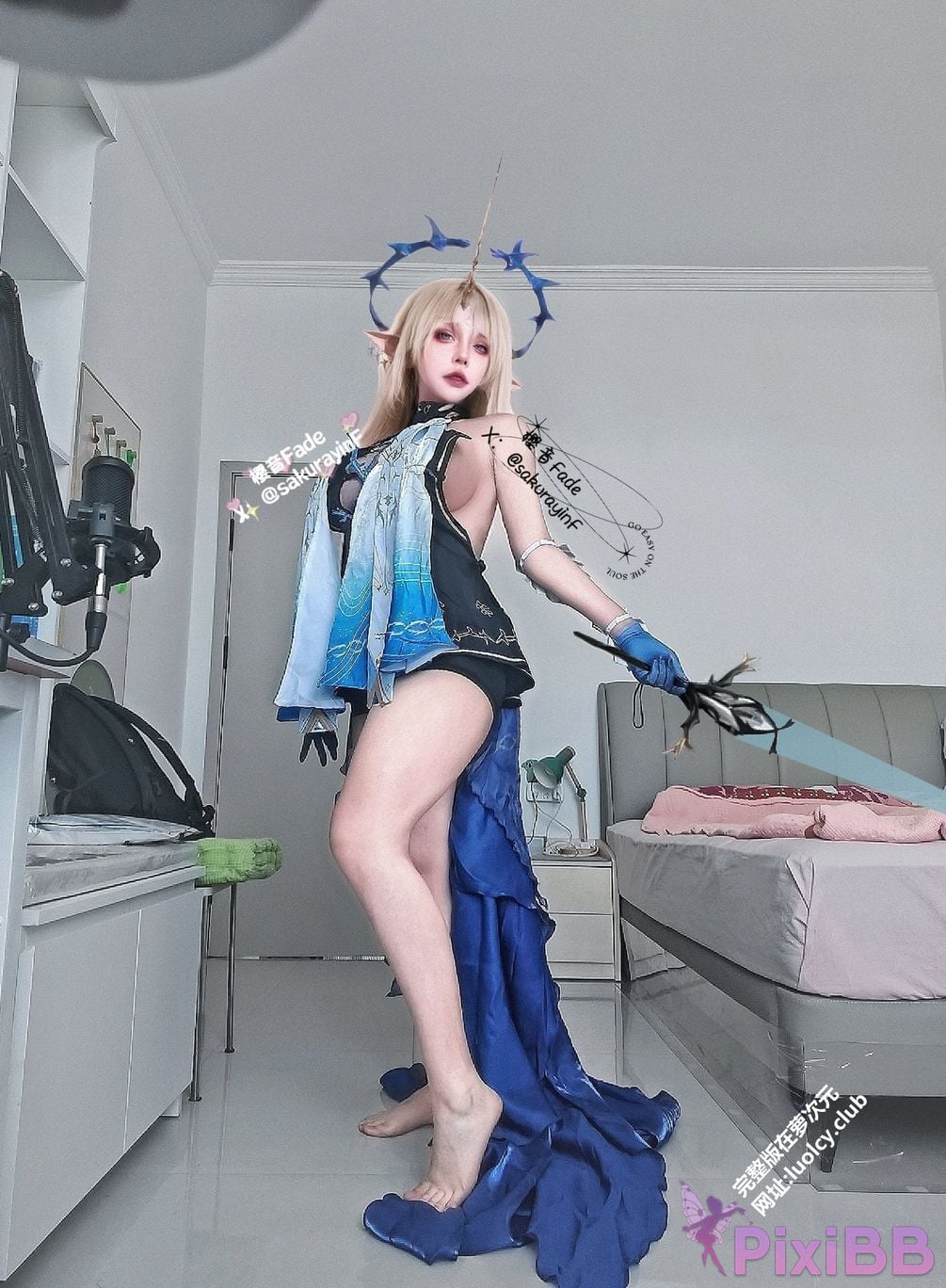 Cosplayer sakurayinF Yingyin Fade Top Big Boobs Welfare Girl PixiBB.COM 271