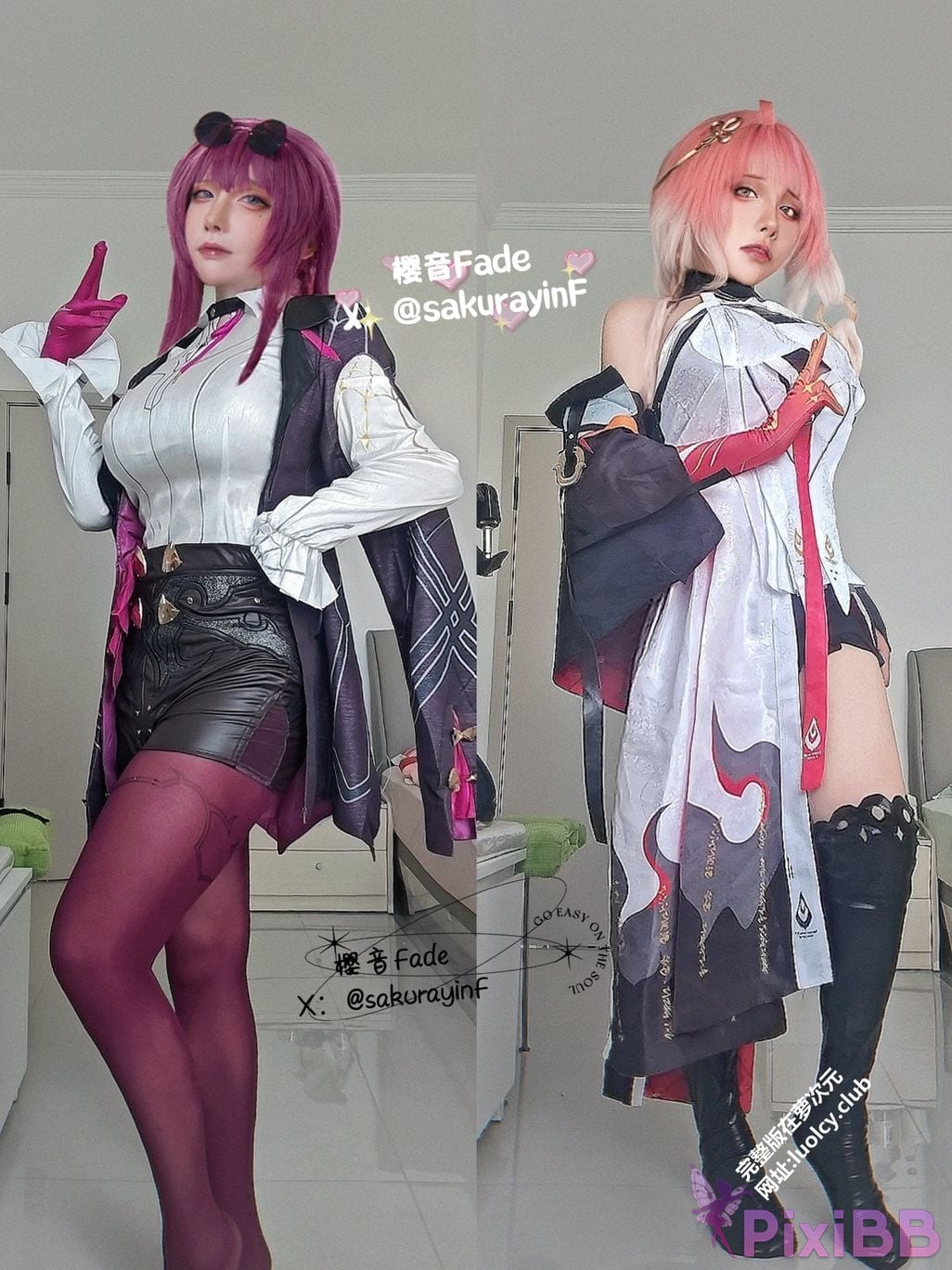 Cosplayer sakurayinF Yingyin Fade Top Big Boobs Welfare Girl PixiBB.COM 275