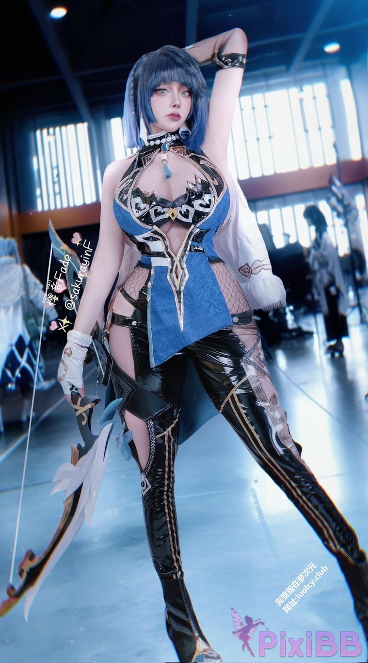 Cosplayer sakurayinF Yingyin Fade Top Big Boobs Welfare Girl PixiBB.COM 337