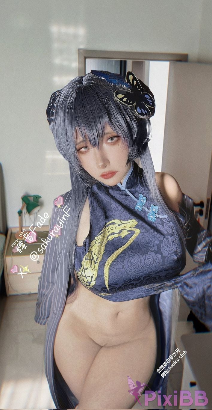 Cosplayer sakurayinF Yingyin Fade Top Big Boobs Welfare Girl PixiBB.COM 367