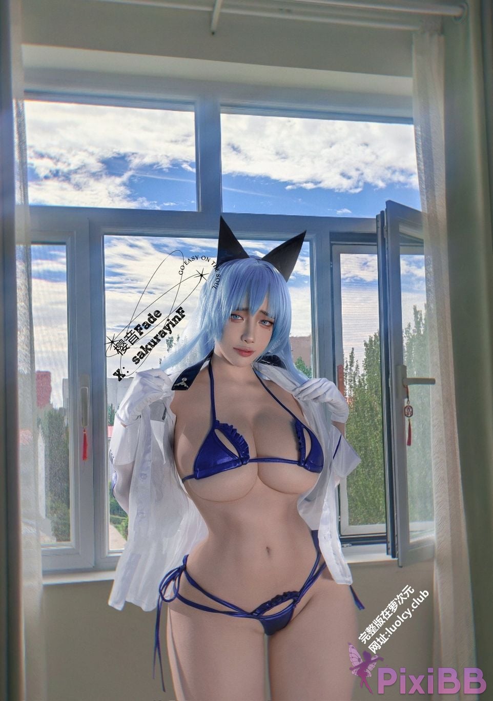 Cosplayer sakurayinF Yingyin Fade Top Big Boobs Welfare Girl PixiBB.COM 392