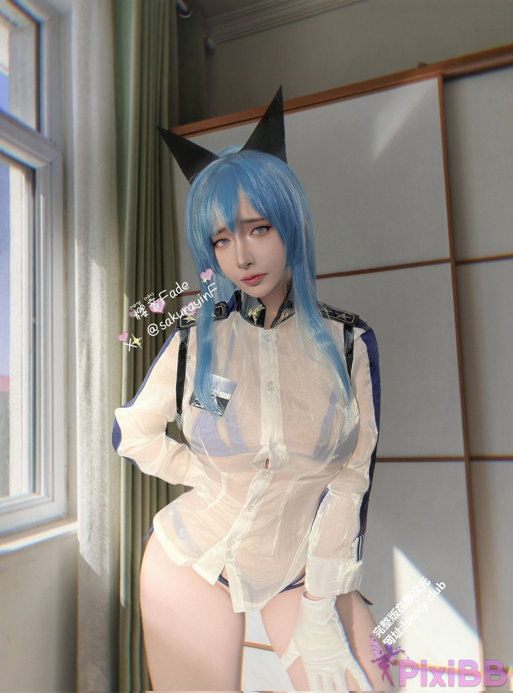 Cosplayer sakurayinF Yingyin Fade Top Big Boobs Welfare Girl PixiBB.COM 395