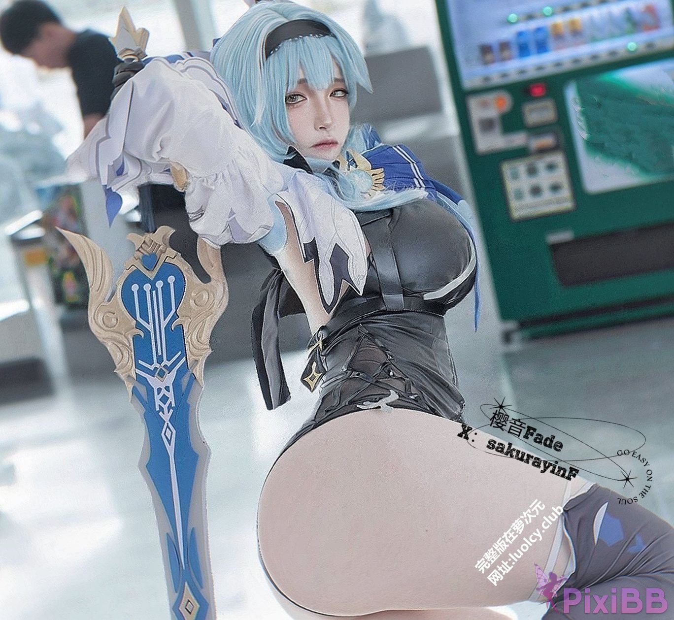 Cosplayer sakurayinF Yingyin Fade Top Big Boobs Welfare Girl PixiBB.COM 465